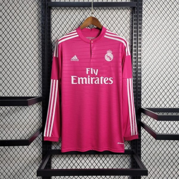 MAILLOT RETRO REAL MADRID AWAY 2014-15 MANCHES LONGUES