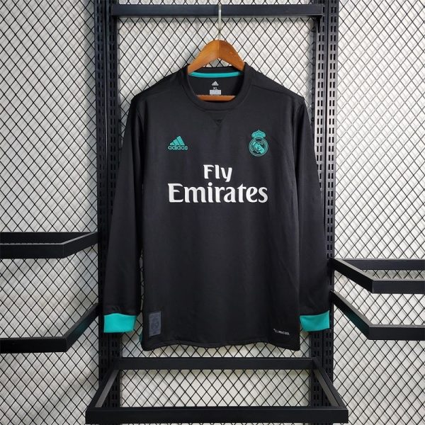 MAILLOT RETRO REAL MADRID AWAY 2017-18 MANCHES LONGUES (1)