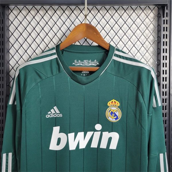 MAILLOT RETRO VINTAGE REAL MADRID THIRD 2012-13 MANCHES LONGUES (3)