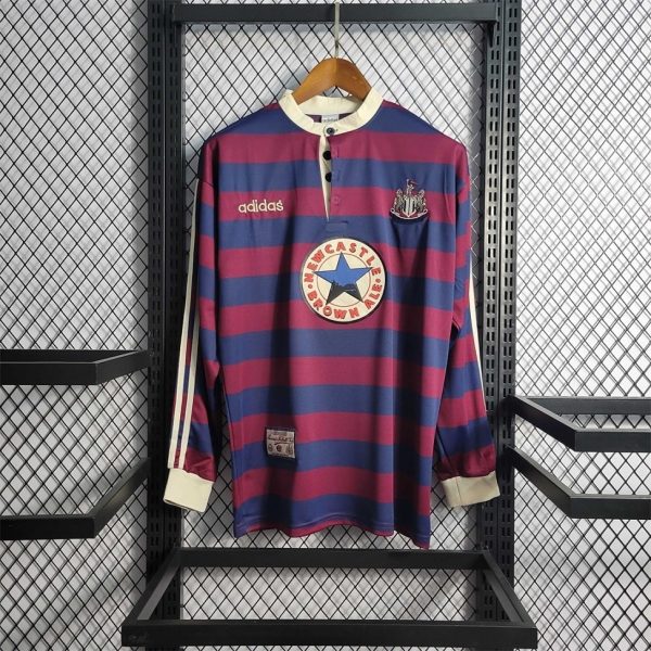 MAILLOT RETRO VINTAGE NEWCASTLE AWAY 1995-96 MANCHES LONGUES
