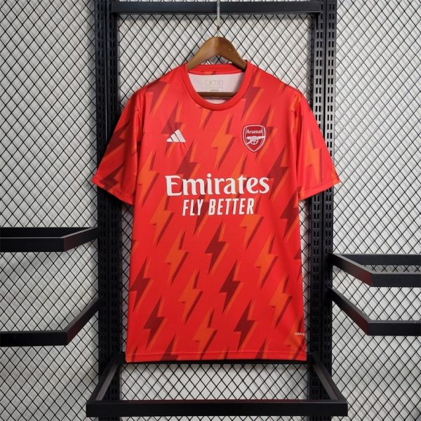 MAILLOT ARSENAL 2023 2024 TRAINING RED (1)