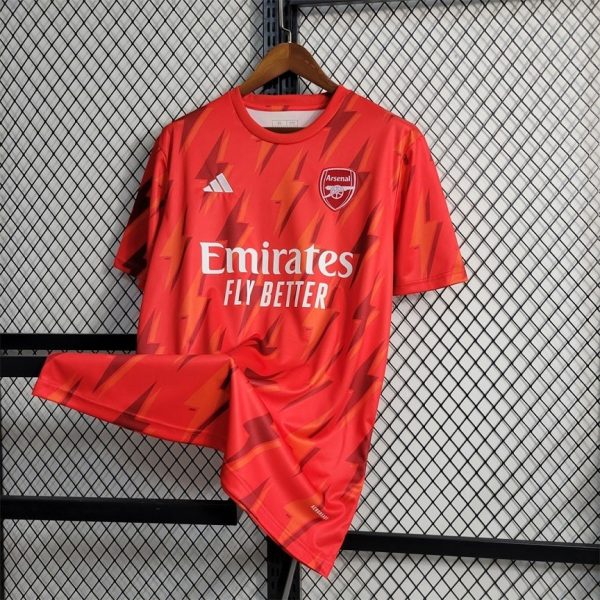 MAILLOT ARSENAL 2023 2024 TRAINING RED